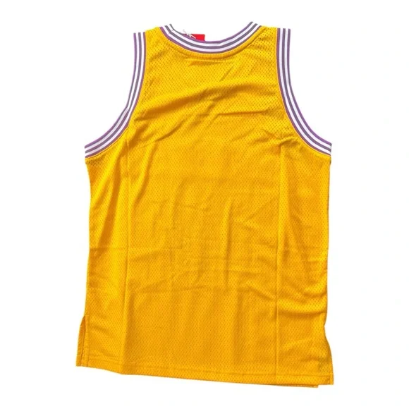 Full Send All Star Basketball Yellow Lakers Style Jersey Nelk Boys Men’s Size XL